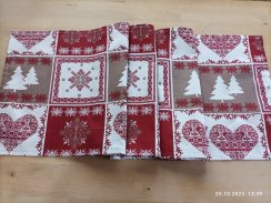 Běhoun - vánoční patchwork