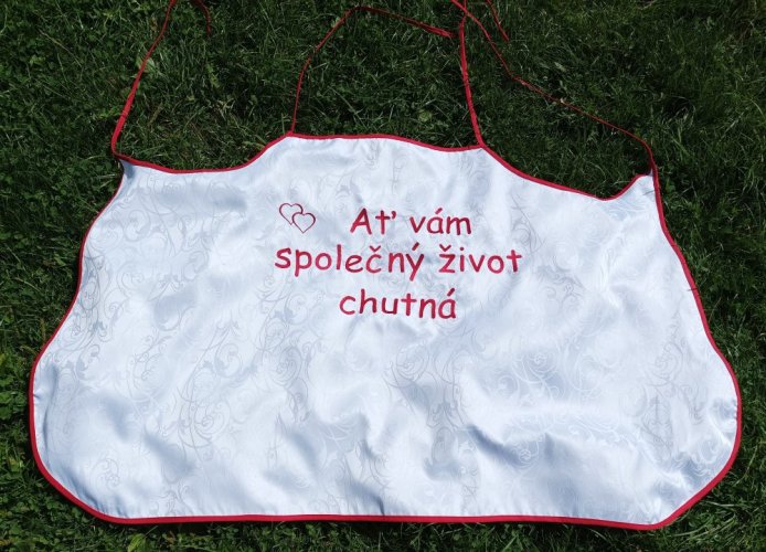 Bryndák pro novomanžele - červený