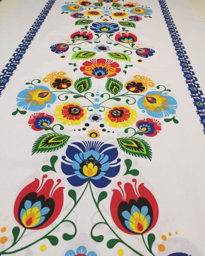 Bavlněné plátno - folklor