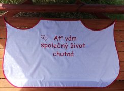 Bryndák pro novomanžele - červený