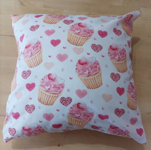 Povlak na polštář - cupcake