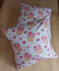 Povlak na polštář - cupcake
